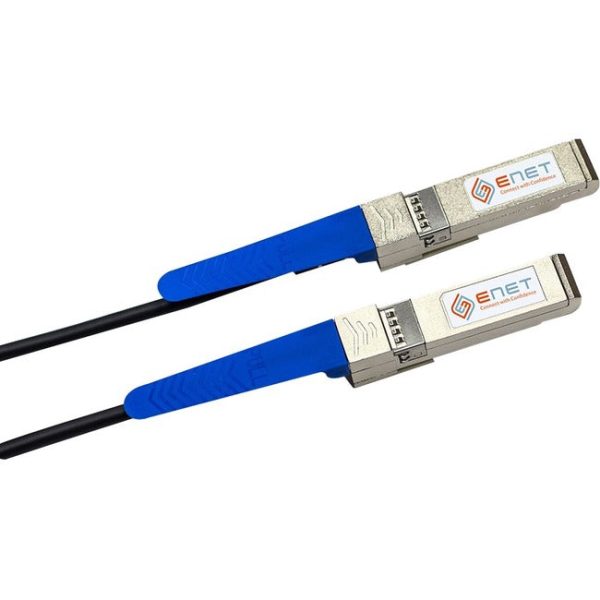 ENET Qlogic to Qlogic Compatible TAA Compliant Functionally Identical 10GBASE-CU SFP+ Direct-Attach Cable (DAC) Passive 1m Cheap