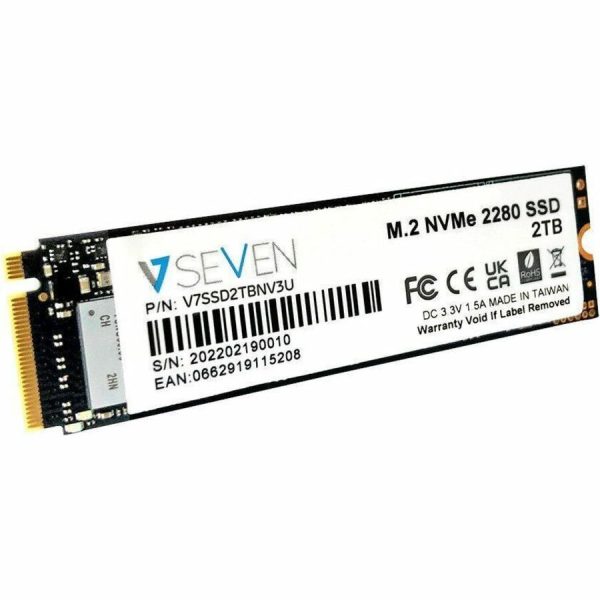 V7 V7SSD2TBNV3U 2 TB Solid State Drive - M.2 Internal - PCI Express NVMe (PCI Express NVMe 3.0 x4) - TAA Compliant For Discount