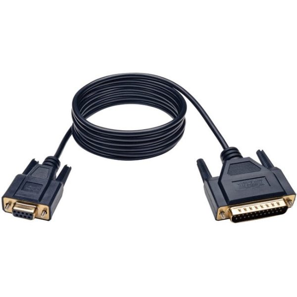 Tripp Lite Null Modem Serial DB9 Serial Cable (DB9 to DB25 F M) 6 ft. (1.83 m) Online Sale