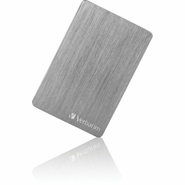 Verbatim Americas Llc 1tb Store N Go Alu Slim Portable Hard Drive Silver Fashion